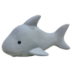 earth rated 莎賓 fouFIT 動物派對乳膠玩具 (小鯊魚), 13cm, 1個