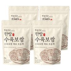 한방선생 수육 보쌈 재료 티백, 80g, 4개