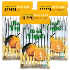 해맑음 그대로 갈아만든 유자청 스틱, 3개, 10개입, 42g