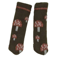 毛線椅腳套 - 16入, 11cm, 1組, 蘑菇