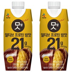 얼티브 프로틴 밤맛, 250ml, 2개