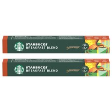 스타벅스 by 네스프레소 브렉퍼스트 블렌드 캡슐커피, 5.6g, 10개입, 2개