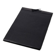 Pen Shop Korea 皮革筆記本 A4, 黑色, 1個, 50張