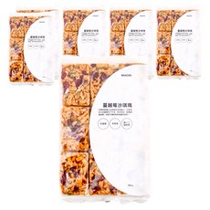 HOLA 和樂家居 黑糖沙琪瑪 蔓越莓堅果 9入, 360g, 6袋