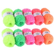 마마니트 복수세미실 5종 세트, 형광, 2세트