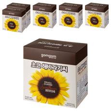 gomgom 葵花子巧克力 12包, 600g, 6盒