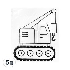 AMOS 阿摩司 壓克力模型版 小, 吊車, 5個