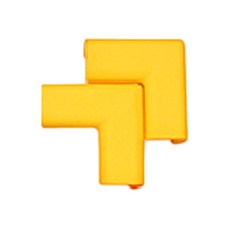 아가드 일반형 코너보호대, 옐로우, 2개