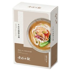 老媽拌麵 干貝花雕雞拉麵 500g, 1盒