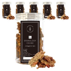 GRANOLOGY 格蘭諾拉麥片堅果脆餅, 125g, 6罐