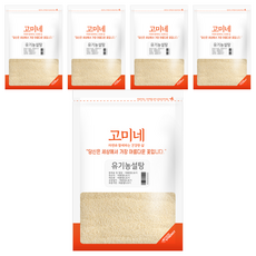 고미네 유기농설탕, 1kg, 5개
