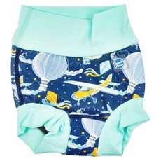 Splash About Happy Nappy Duo 銀離子3D雙層游泳尿布褲 6-12個月, 大型(L), 1件