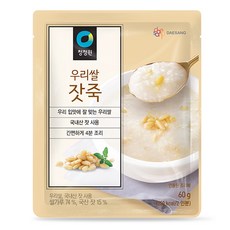 청정원 우리쌀 잣죽, 60g, 1개