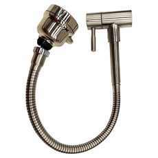 雙手萬能 萬向304不鏽鋼三段出水壁式自由栓, 4分(1/2"), 58 x 5.5 x 8.1cm, 1個