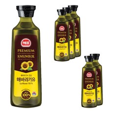 Haepyo 葵花油, 6個, 500ml