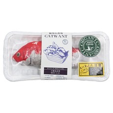 CATWANT 貓咪旺農場 100%貓薄荷填充 純天然貓草/木天蓼 貓咪玩具, 小錦鯉 隨機色, 1個