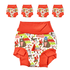 Splash About 3D加強版 游泳尿布褲, XL, 5件