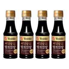 햇살담은 씨간장 숙성 양조간장 골드, 200ml, 4개