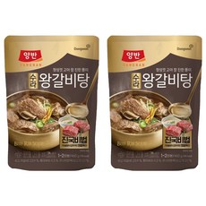 양반 수라 왕갈비탕, 460g, 2개