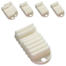 晨曦清潔手刷, 1入, 白色, 6個