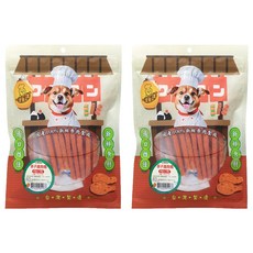 汪汪食堂 犬零食, 筷子雞肉條, 195g, 2包
