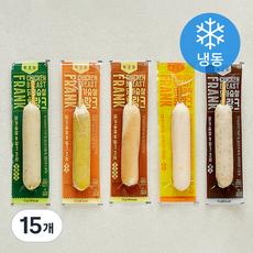 바르닭 닭가슴살 후랑크 꼬치 (냉동), 70g, 15개