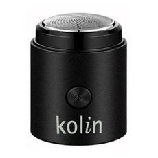 Kolin 歌林 充電圓頭刮鬍刀 42 x 42 x 55mm 55g, KSH-DLRZ1300, 黑色