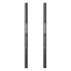 토니모리 더쇼킹 비건 아이브로우 샤프 슬림, 2개, 01 그레이브라운