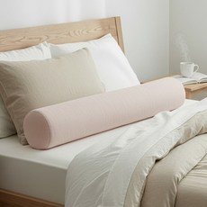 우리앤데코 편안한 메모리폼 바디필로우, 핑크