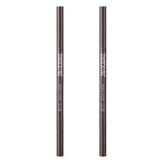 토니모리 더쇼킹 비건 아이브로우 샤프 슬림, 2개, 02 내추럴브라운