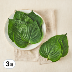 친환경 밀양 깻잎, 30g, 3팩