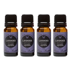 러브바스 아로마 에센셜 오일 라벤더, 10ml, 01_라벤더, 4개