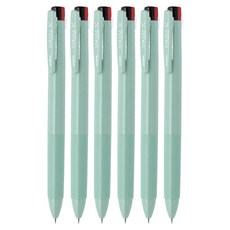 ZEBRA 斑馬牌 SARASA 斑馬夾3色筆0.4mm, 苔蘚綠, 6個