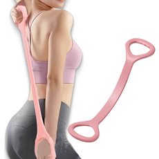 루나핏 홈트 스트레칭 요가 밴드, 체리핑크, 1개