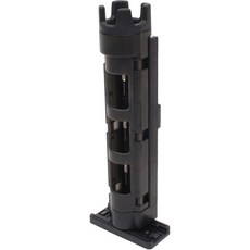 SAPA Miracle 釣具盒高度可調竿架, 黑色