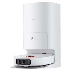 샤오미 올인원 스테이션 로봇청소기, X10+, 화이트