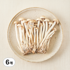 친환경 길게 키운 갈색 만가닥버섯, 150g, 6개