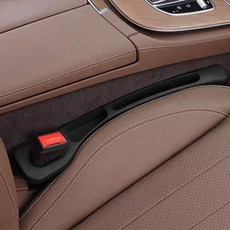 아리코 차량용 틈새 수납 사이드 포켓, 2개, 블랙