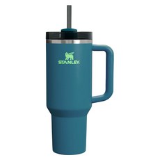 스탠리 퀜처 H2.0 플로우 스테이트 텀블러, 코스탈틸, 1.18L, 1개