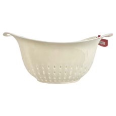 Architec 樂高防滑濾籃(大) 32cmx22cmx14cm, 優雅白, 1個