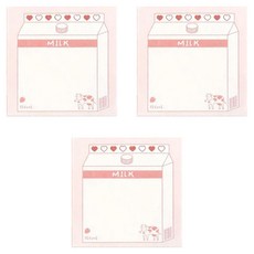 德德小品集 LIFE系列 便簽紙 3本 Set 80x80mm 100張 每本, 元氣生活, 1組