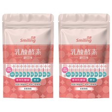 Smiling 百齡 乳酸酵素漱口水 水果薄荷, 20個, 10ml