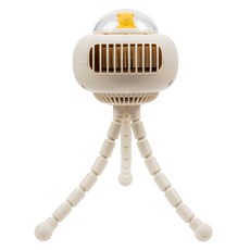 아가드 베베 세이프 유모차 선풍기, 크림화이트, 1개