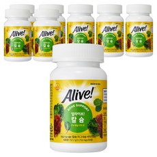Alive 鈣鎂維生素D補充膠囊, 90顆, 8個