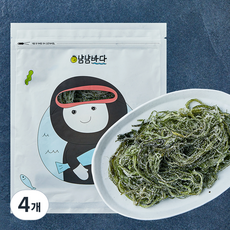 냠냠바다 미역줄기, 4개, 400g