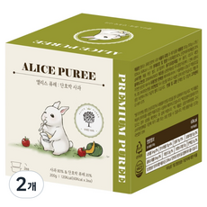 앨리스 과일 퓨레 2p, 2개, 200g, 단호박