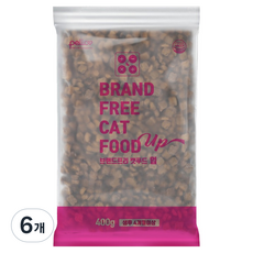 펠리코 브프캣업 건식사료, 오리, 400g, 6개