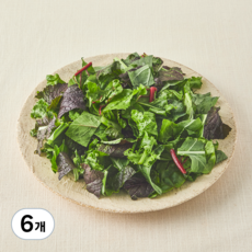 친환경 인증 그린믹스 샐러드, 150g, 6개, 1개입