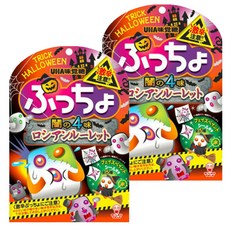 UHA 味覺糖 萬聖節版噗啾軟糖 67g, 2袋