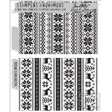 한가람 클링 스탬프 holiday knits, 1개, 혼합 색상